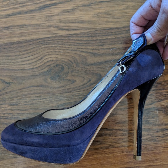 Christian Dior Purple Heels - Picture 2 of 5